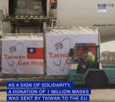 Taiwan sent 1 Million masks to the EU 2.JPG