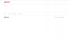 Login-Page: Weisser als Weihnachten.