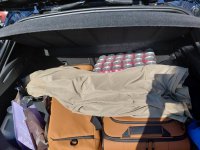 Kofferraum – wenn die Klappe zugeht, ist es korrekt gepackt.