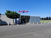 La Cambe-Ausstellung: Tafel zu Villers-Bocage / Operation Perch.