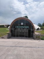 Airborne Museum: Gebäudeabschnitt „L’Occupation“.