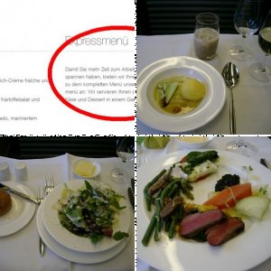 Speisen FRA-LAX