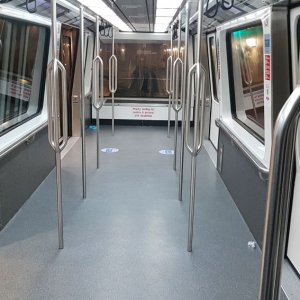 On the plane train