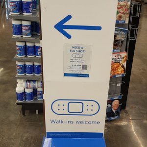 Flu shots @ Walmart