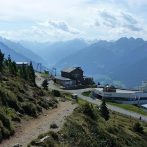 Ziel in Sicht - Patscherkofel-Schutzhaus.