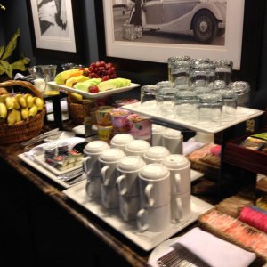 Frühstück im Crowne Plaza