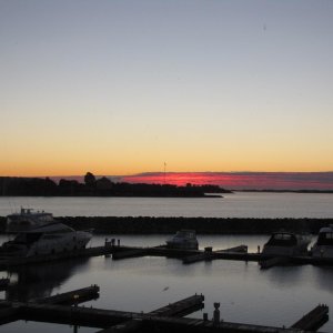 Sonnenaufgang in Kingston