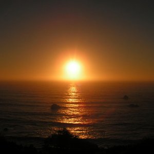 Sonnenuntergang Turtle Rocks Inn