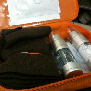Was ist drin im Amenity kit?