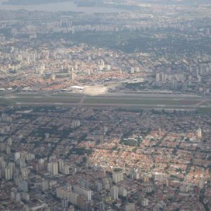 CGH (Sao Paulo, Congonhas) von oben