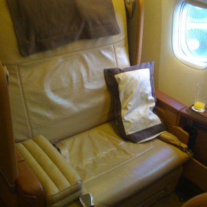 First Class Sitz B777-300ER