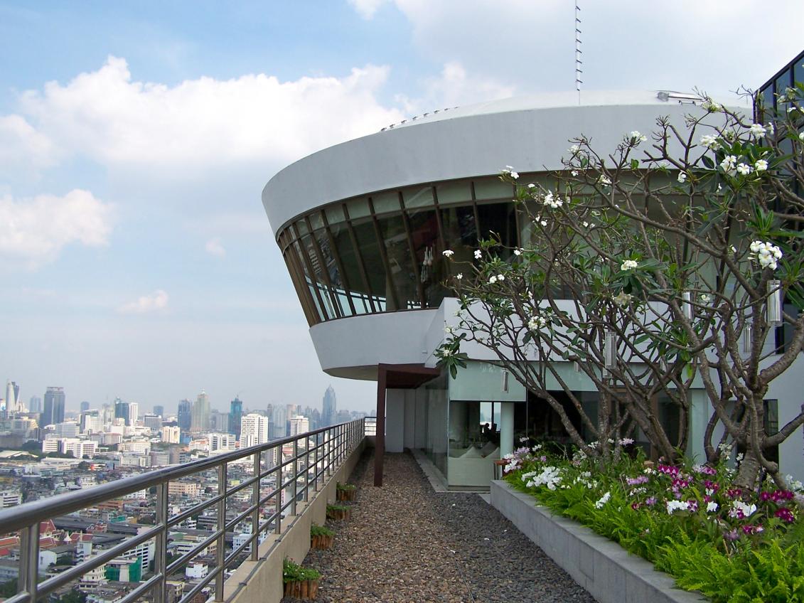 Bangkok Hilton Dachterrasse