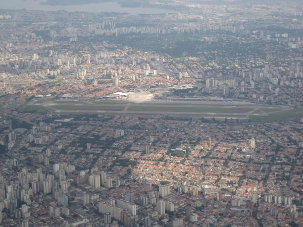 CGH (Sao Paulo, Congonhas) von oben