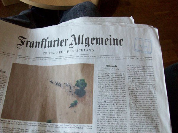 Das Lesematerial ist markiert.
