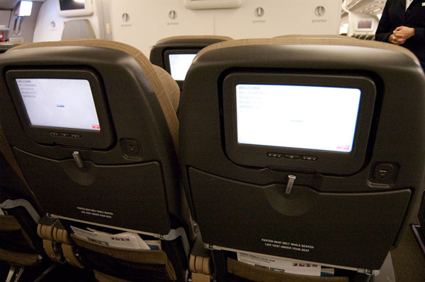Economy Class - Inflight Entertainment / PTV