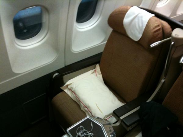 Iberia Business Class Sitz - 1L