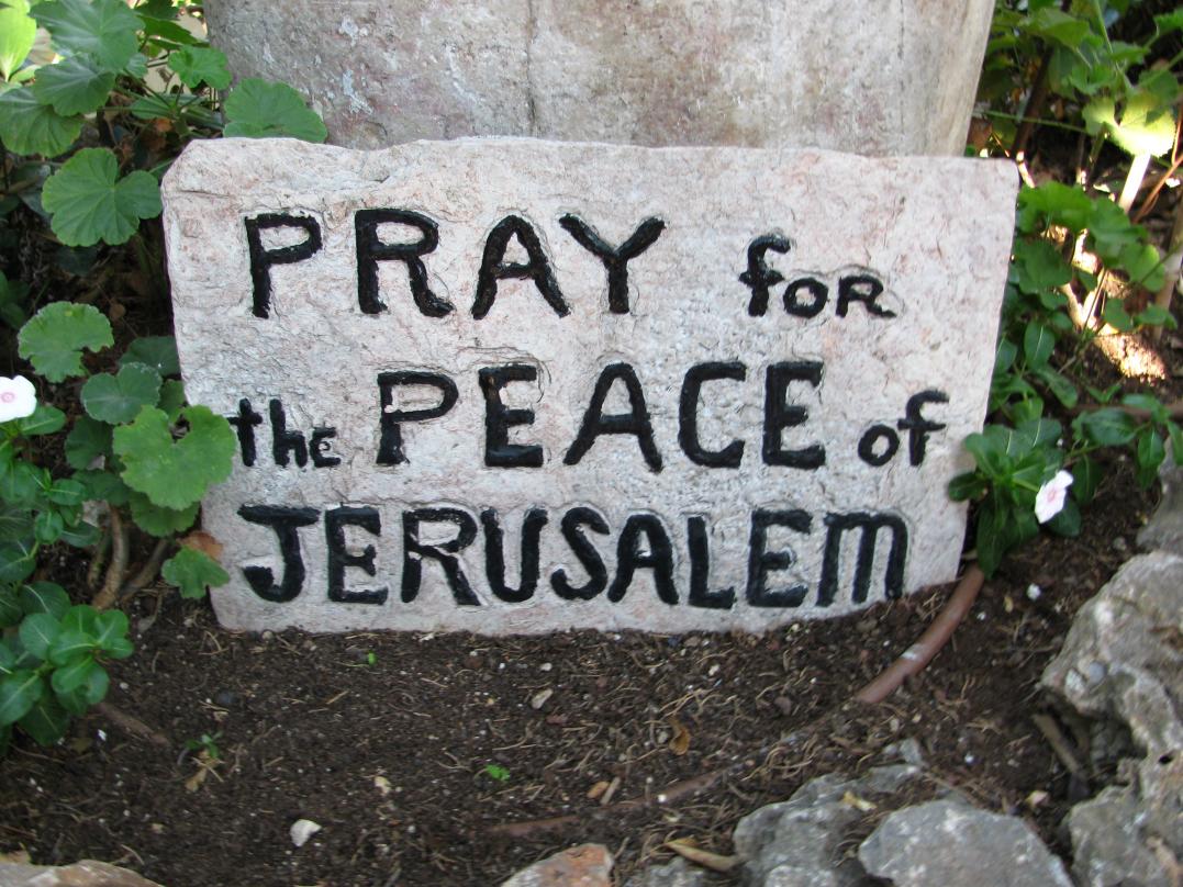 pray for the peace of j