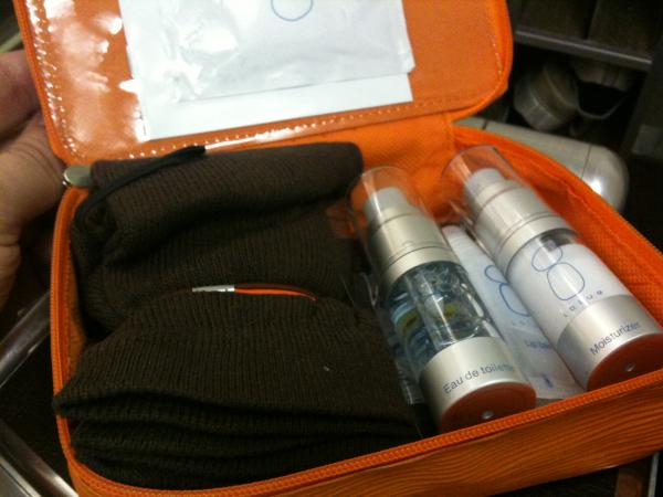 Was ist drin im Amenity kit?