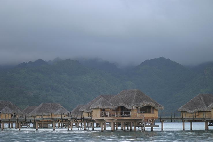 Wasserbungalows, teurer, aber schlechter als Beach